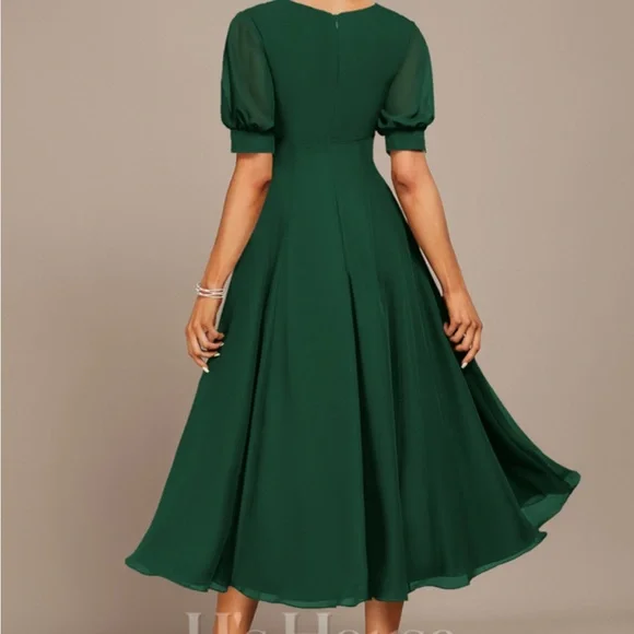 JJs House Deep Green Midi Dress - Picture 3 of 7